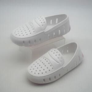 NEW Floafers Prodigy Loafers Water Shoes Baby Toddler Girls  9 White Pink
